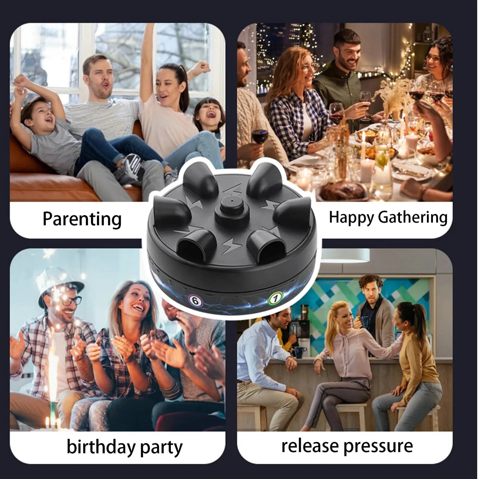 Elektriline valedetektori sõrmemängu mänguasi pidude jaoks