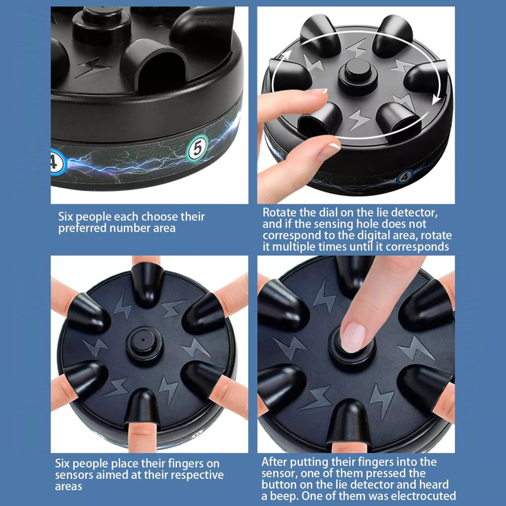 Elektriline valedetektori sõrmemängu mänguasi pidude jaoks