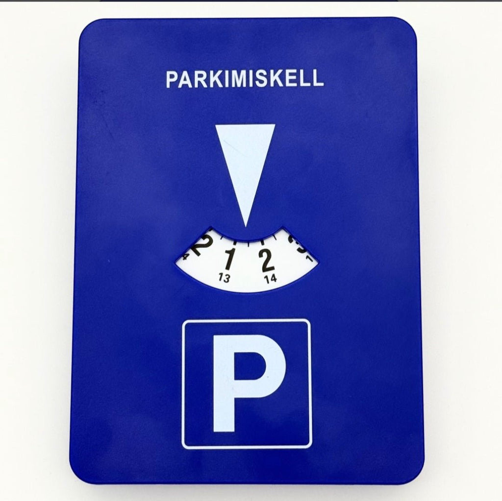 Elektrooniline parkimiskell automaatse aja seadistusega, patareitoitega