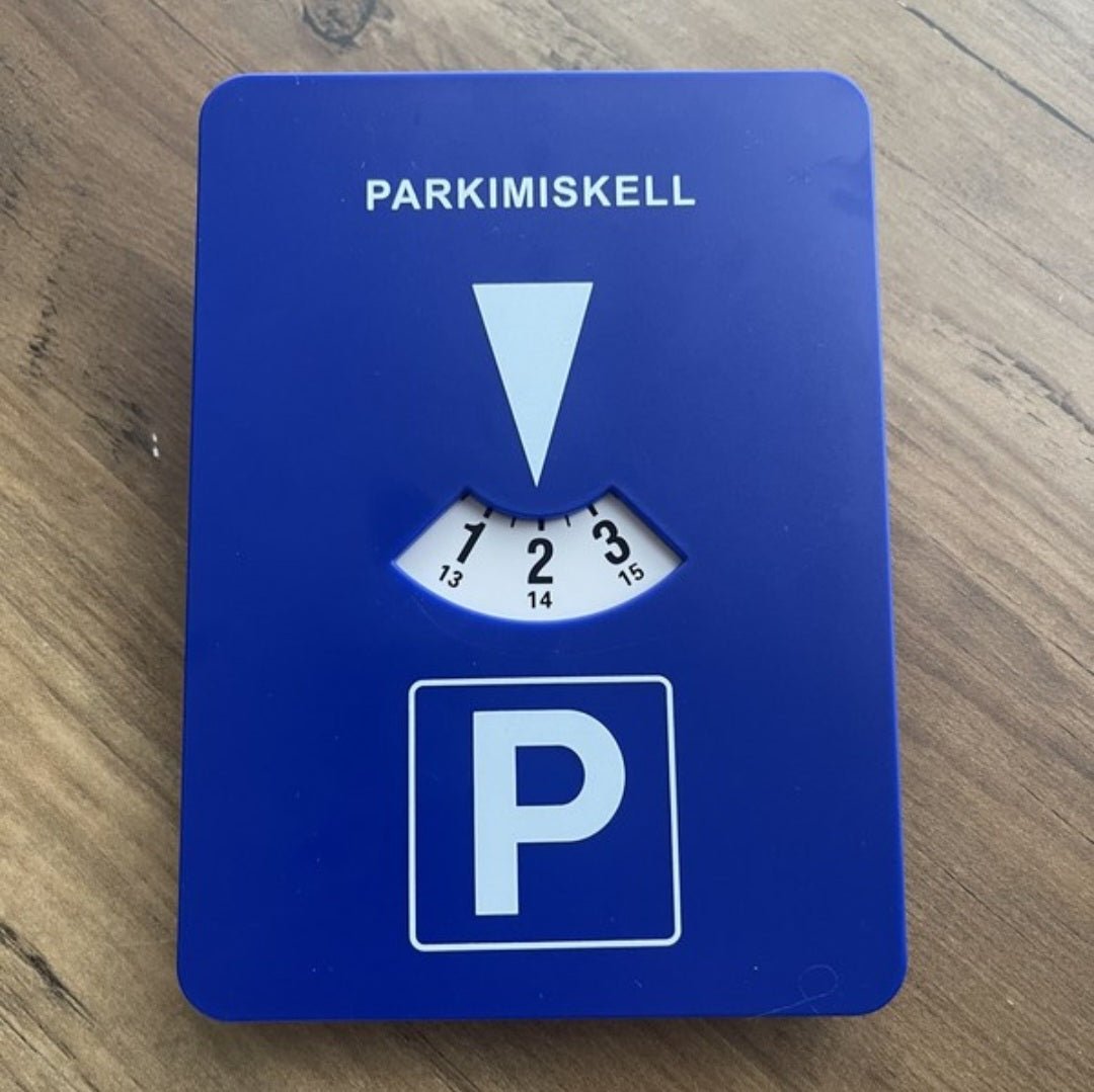 Elektrooniline parkimiskell – automaatne, patareitoitel - Ostuklikk