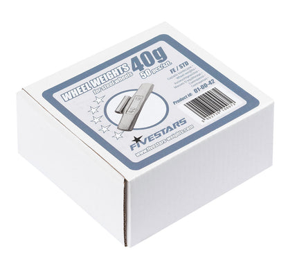 FiveStars klambriraskused terasveljele 40 g (Fe) – 50 tk