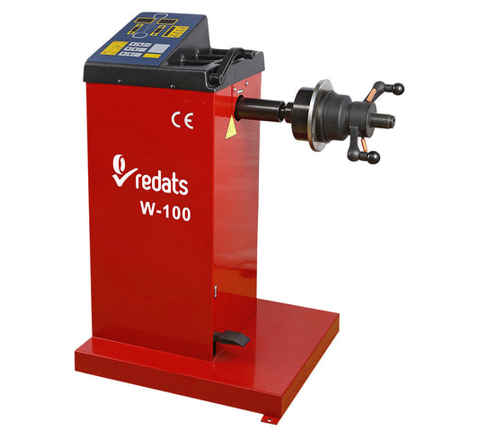 REDATS W-100 poolautomaatne rattatasakaalustaja 10–24″