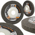 Premium Black 125mm Stainless Steel Nylon Polishing Pad (VB5) (VC9)