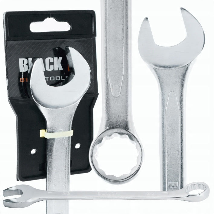 Flat Open-End Ring Wrench 8mm Black (16308)
