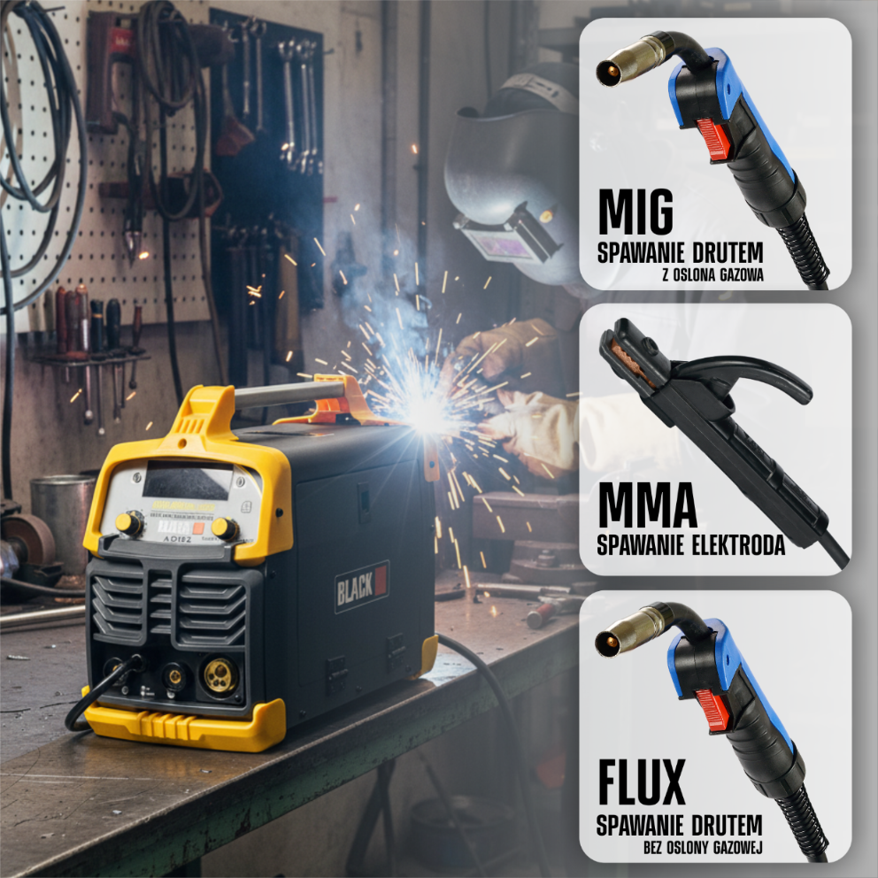 Poolautomaatne keevitusmasin 20-250A MMA/MIG/MAG