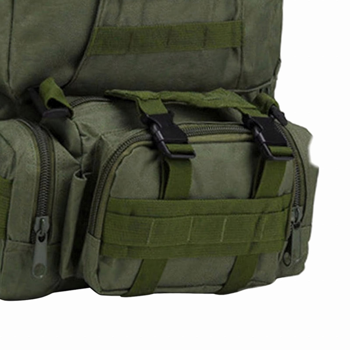 Military Tactical Backpack 4-in-1 Large 50L Green