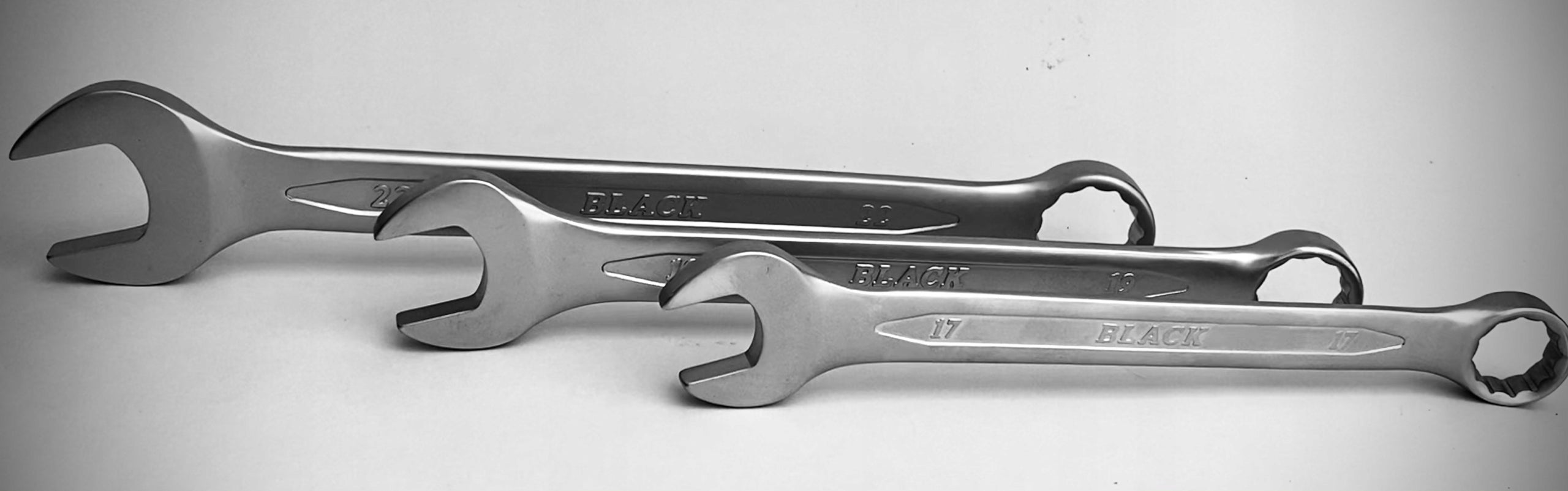 16mm Black CRV Flat-Ring Wrench