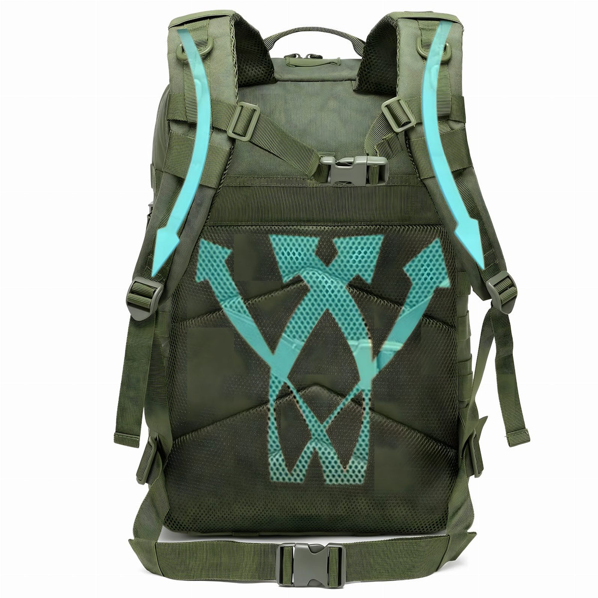 Taktikaline militaarstiilis reisiseljakott 45 l RC-K-1115