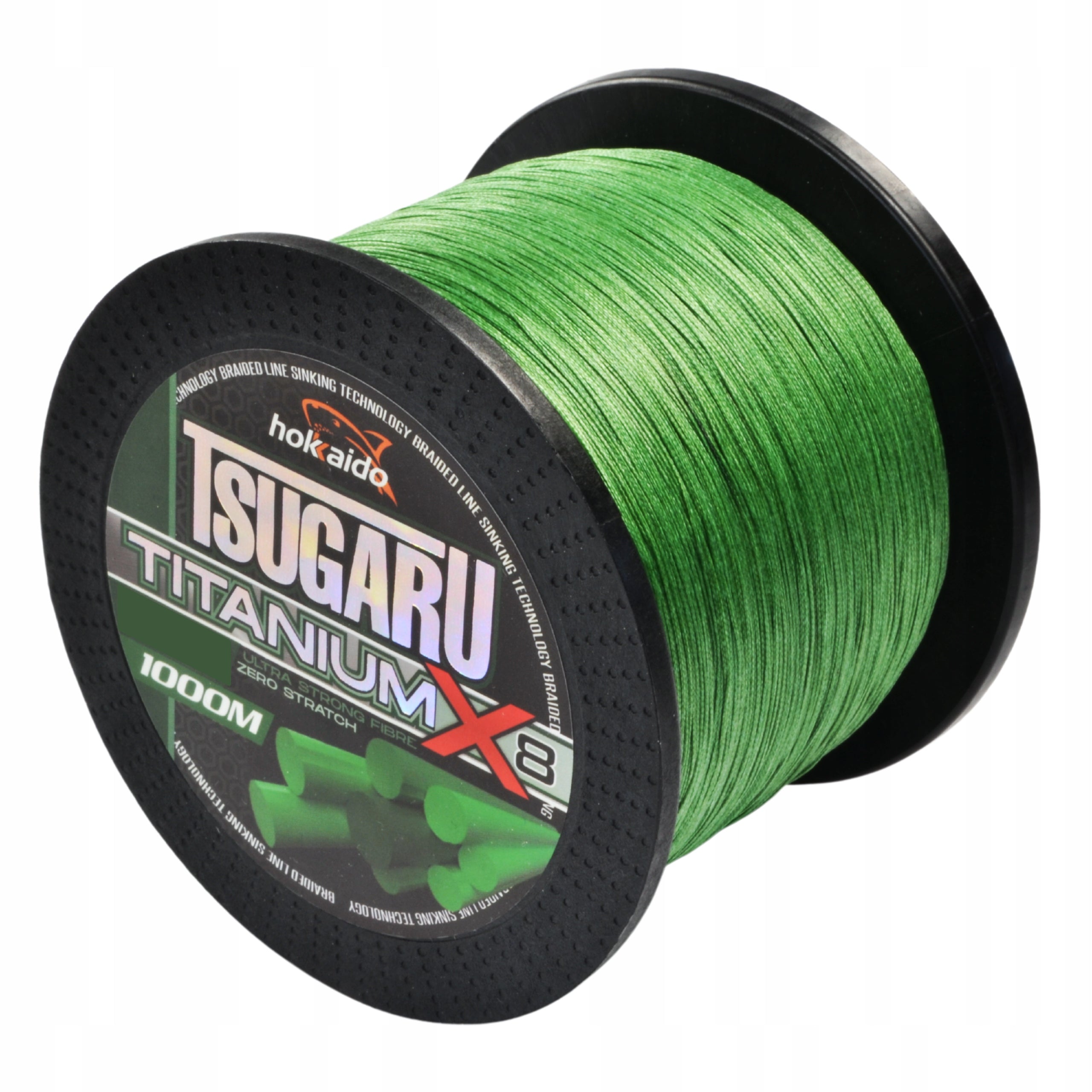 TITANUM X8 Hokkaido Braid 0.10mm 16.3kg 1000m