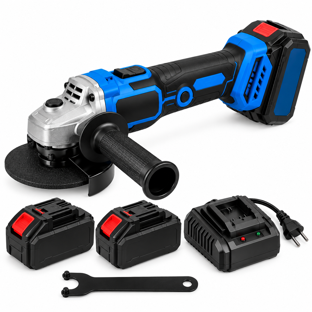 STAR ROXER SR-920 akuga tööriistakomplekt 48V 6.0Ah – nurklihvija + puurtrell, 2 akut