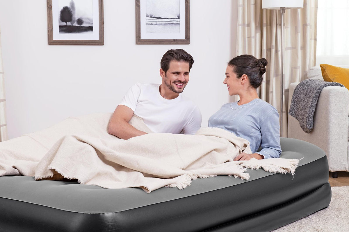 Bestway TriTech täispuhutav madrats integreeritud pumbaga 203 × 152 × 46 cm 67403