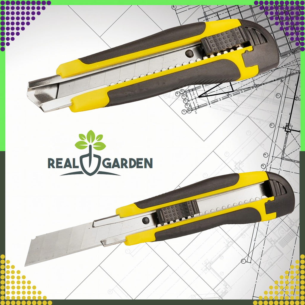 Universal Wallpaper Utility Knife with 18mm Snap-Off Blade