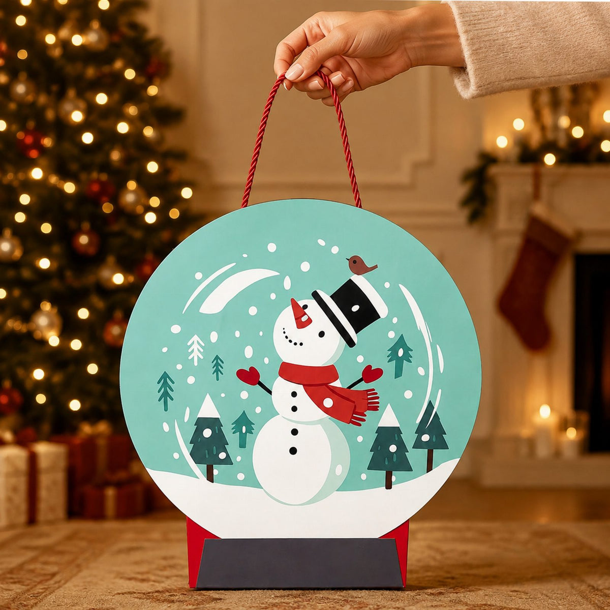 Christmas Gift Bags for Santa Presents under the Tree