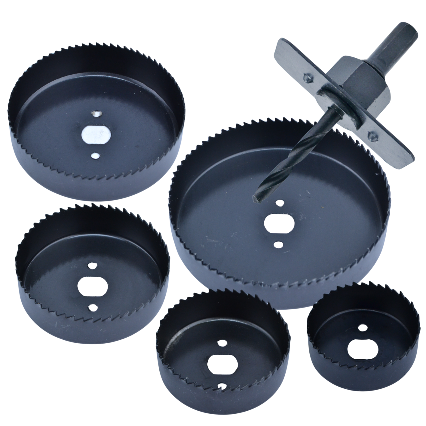 Auksaagide komplekt puidule, 9 tk, suurused 64-127 (VB14)