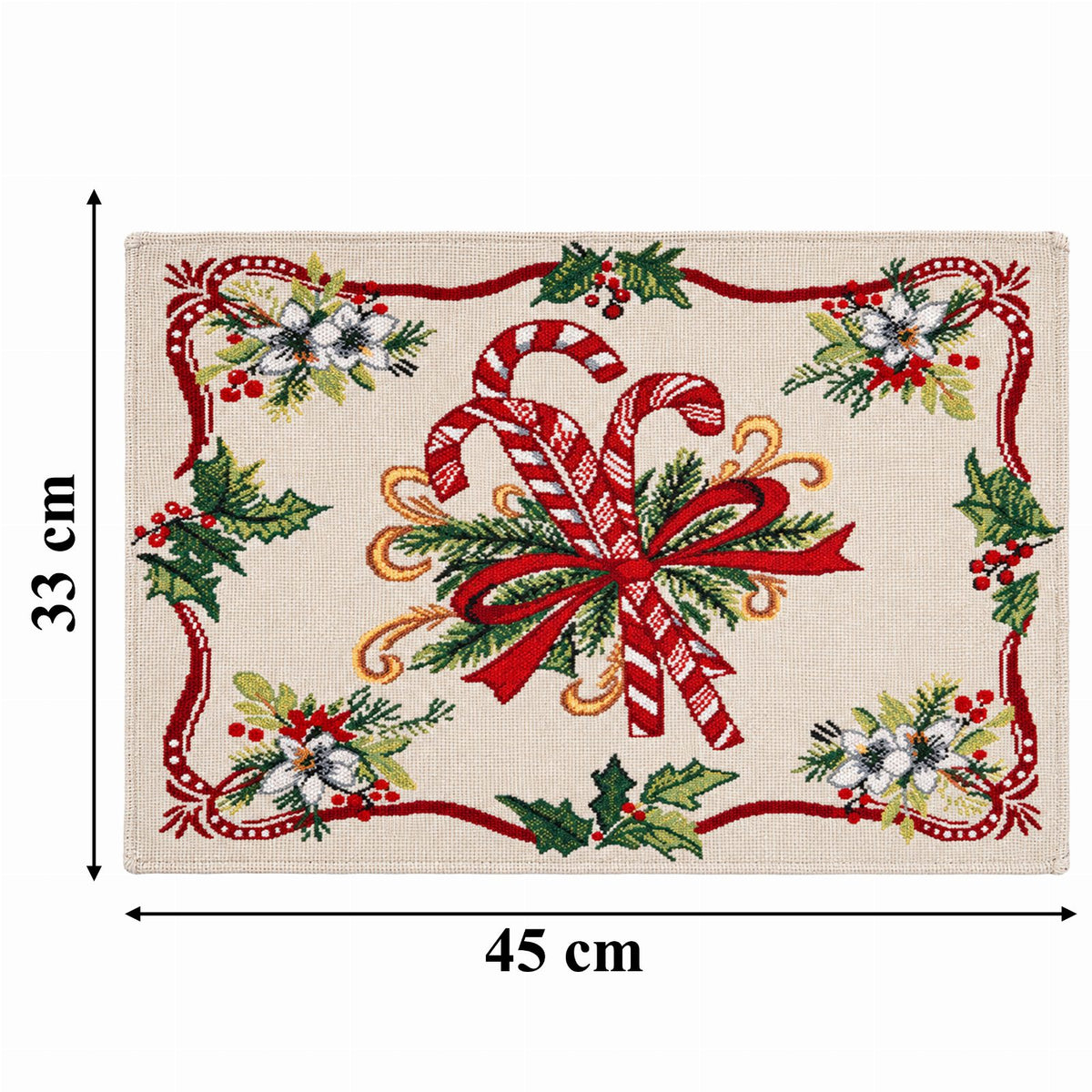 Christmas Table Napkin Protective 33x45cm