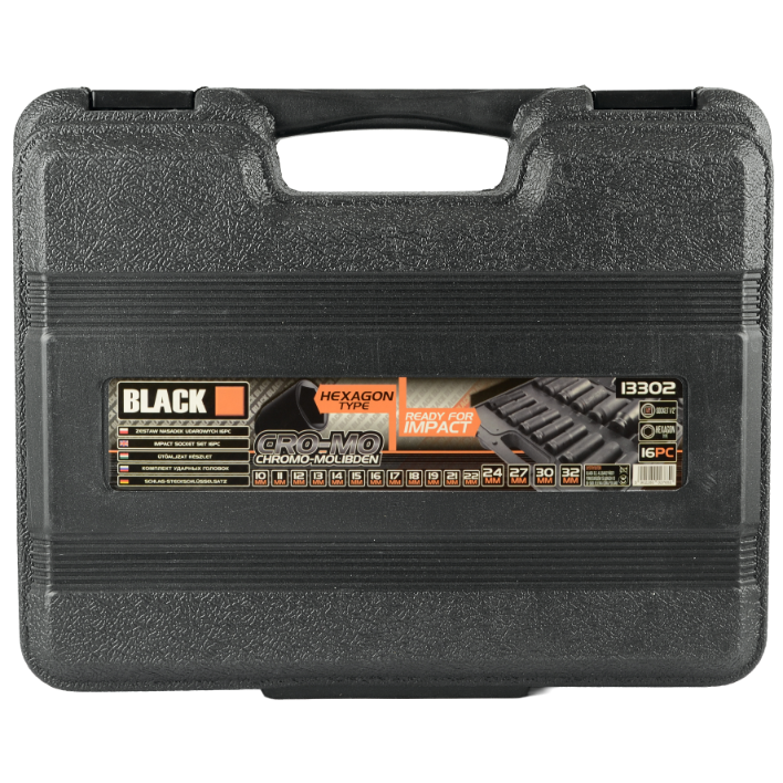 1/2" kuusnurksete löökpadrunite komplekt