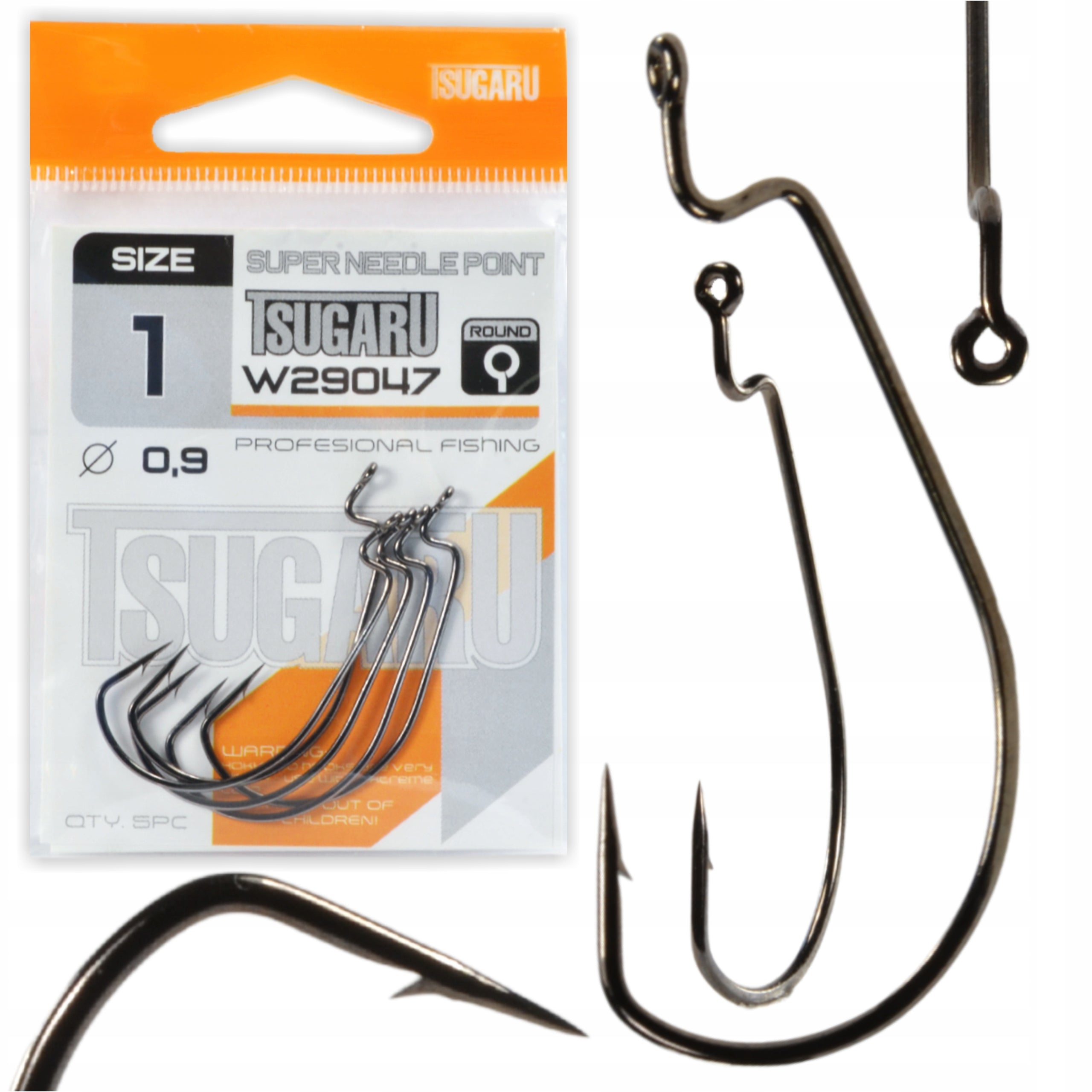 HOKKAIDO TSUGARU Offset konks suurus 1