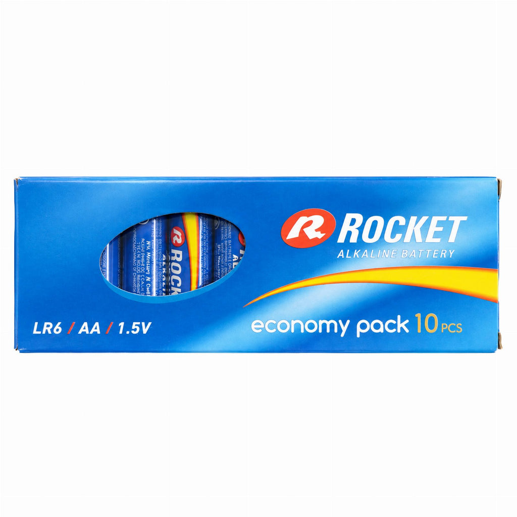 Rocket AA (LR6) 1,5 V leelispatareid 10 tk LR610ECOPACK-16076