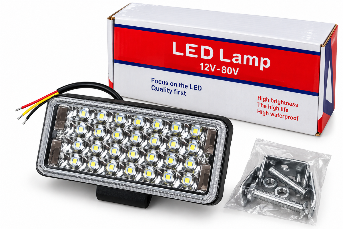 240 W LED-töövalgusti 12V–80V sõidukitele ja masinatele N1360