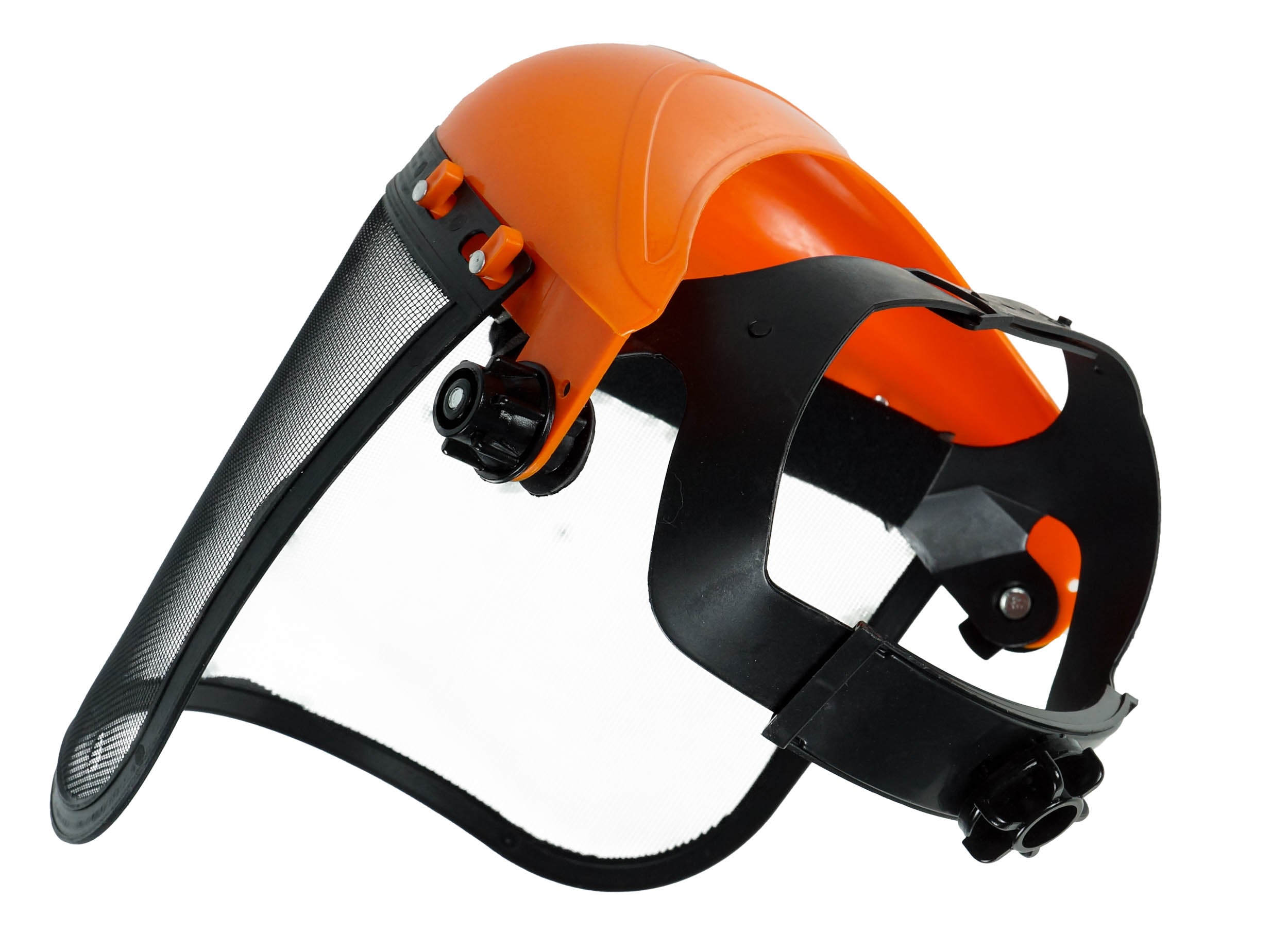 Kaitsev mask-visiir vikatniidukile