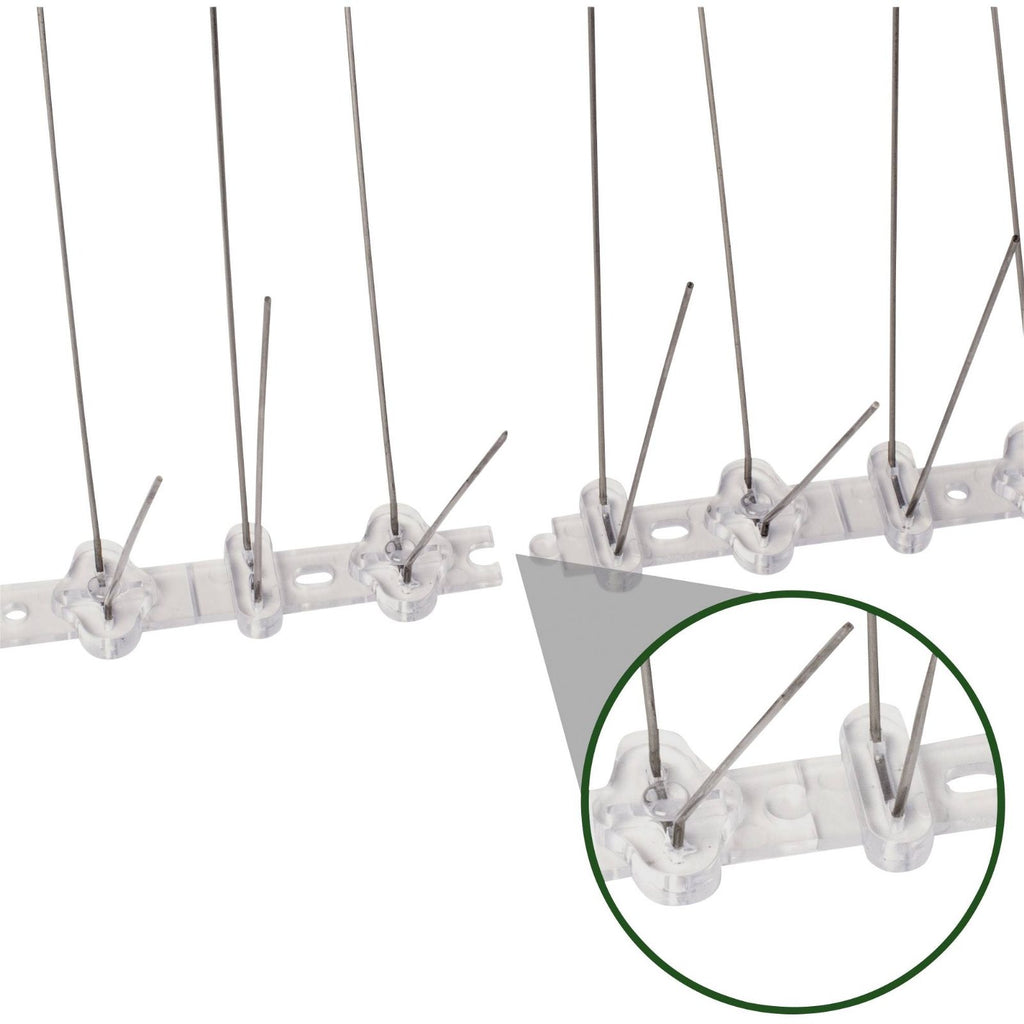 Stainless Steel Metal Bird Spikes for Windowsills and Ledges 50 cm 100 pcs