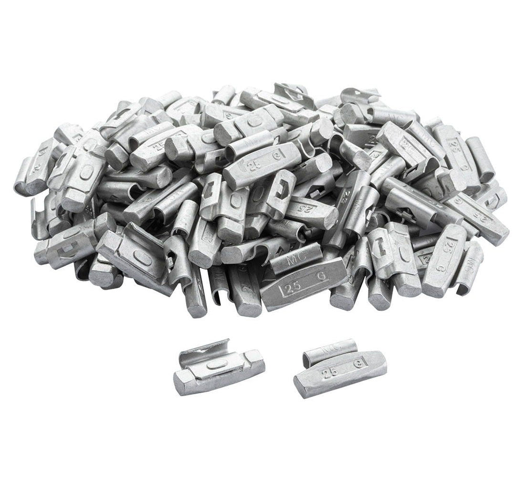 FiveStars klambriga rattatasakaalu raskused 25 g ALU velgedele, 100 tk (100 tk, 25 g)