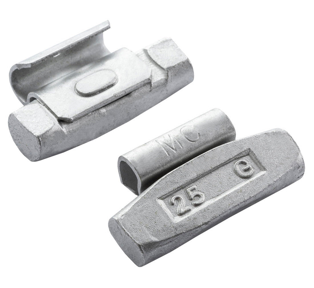 FiveStars klambriga rattatasakaalu raskused 25 g ALU velgedele, 100 tk (100 tk, 25 g)