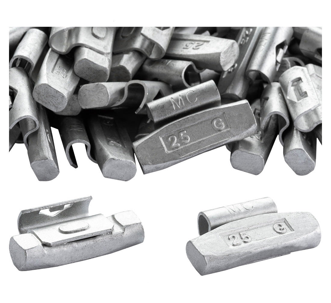 FiveStars klambriga rattatasakaalu raskused 25 g ALU velgedele, 100 tk (100 tk, 25 g)