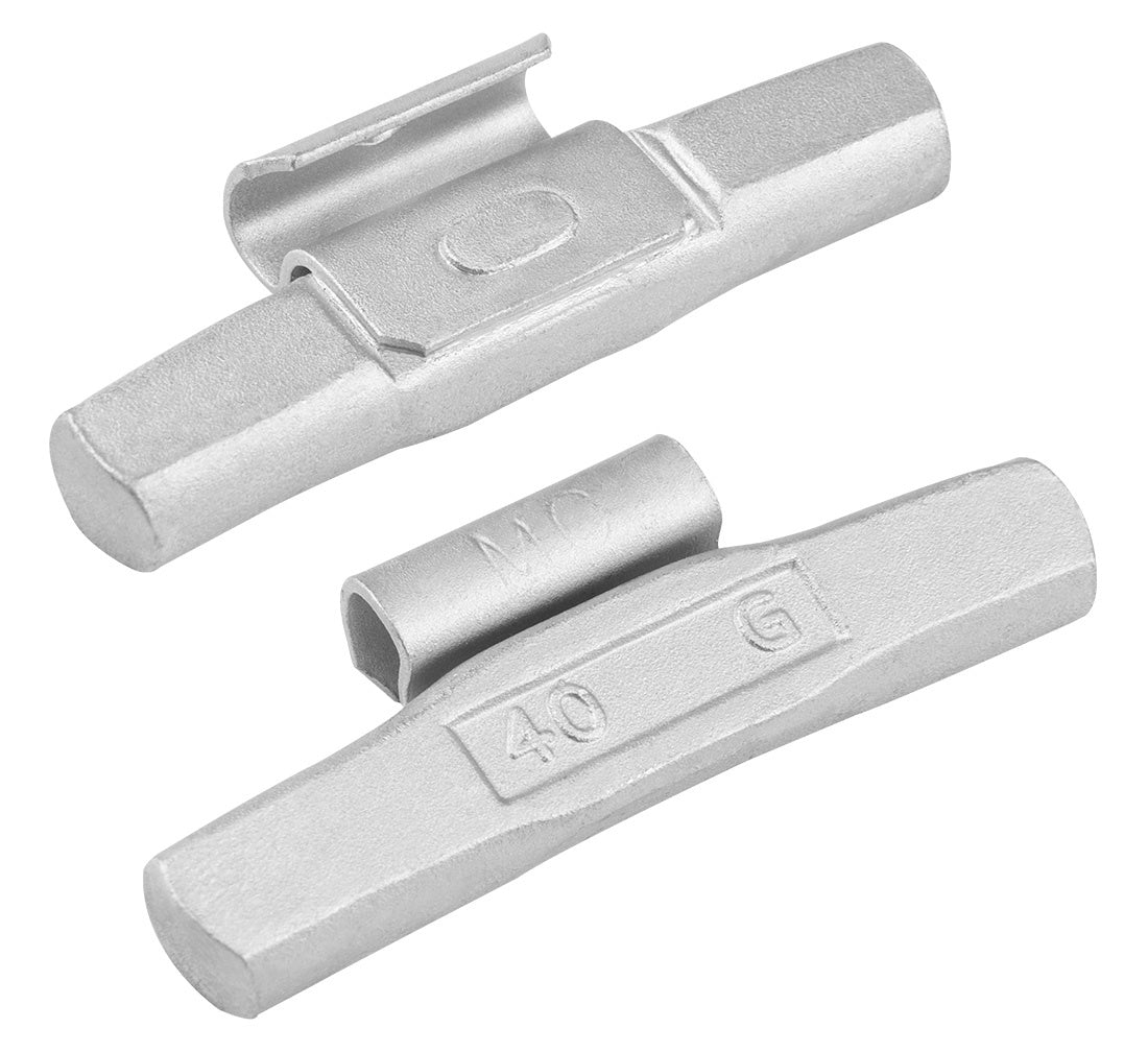 FiveStars klambriga rattaraskused 40 g ALU velgedele, 50 tk (50 tk, 40 g)