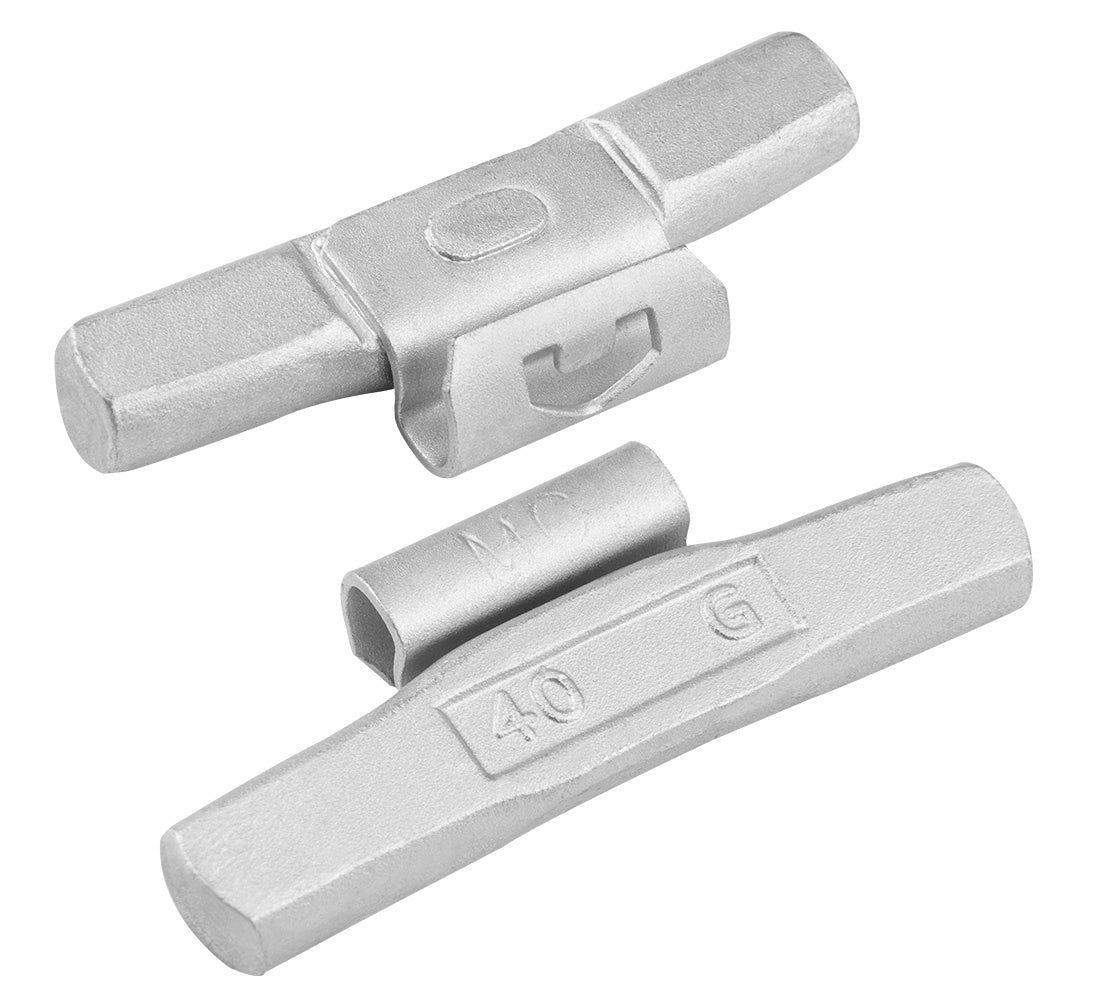 FiveStars klambriga rattaraskused 40 g ALU velgedele, 50 tk (50 tk, 40 g)