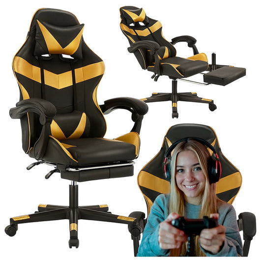 Gaming - kontoritool jalatoega kuni 150 kg - Ostuklikk