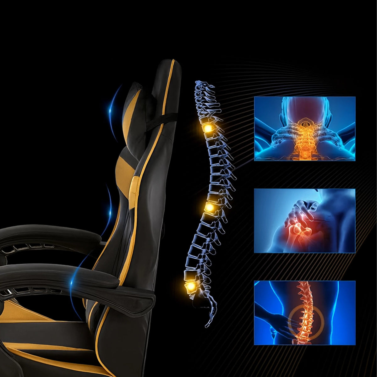 Gaming - kontoritool jalatoega kuni 150 kg - Ostuklikk