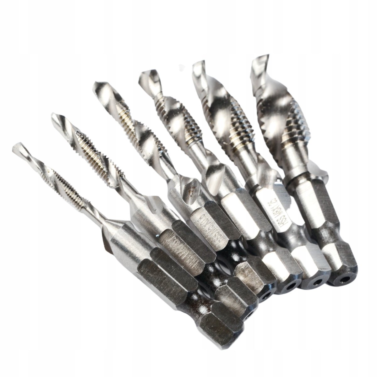 HSS keermetapid M3-M10, 6 tk