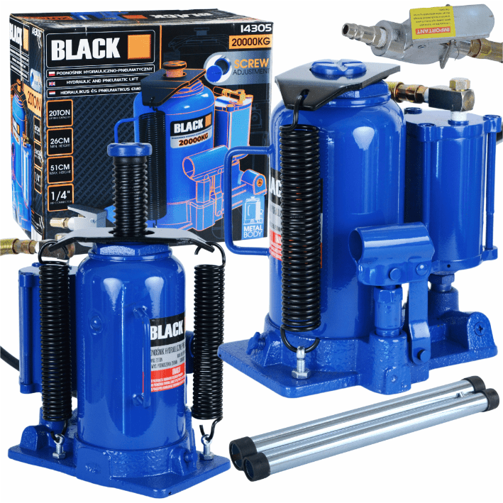 Hüdraulilis-pneumaatiline tõstuk 20 tonni MUST Mudel 14305