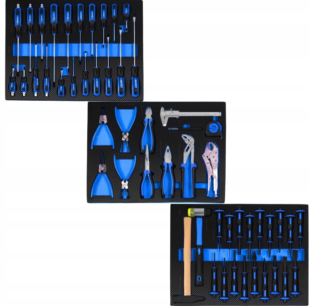 360-Piece Professional Tool Cabinet | 12 Drawers, Wooden Top and Central Lock