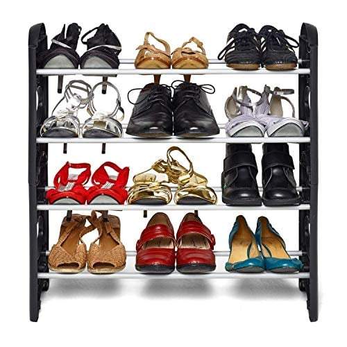 Heart Design Shoe Rack for Approximately 12 Pairs