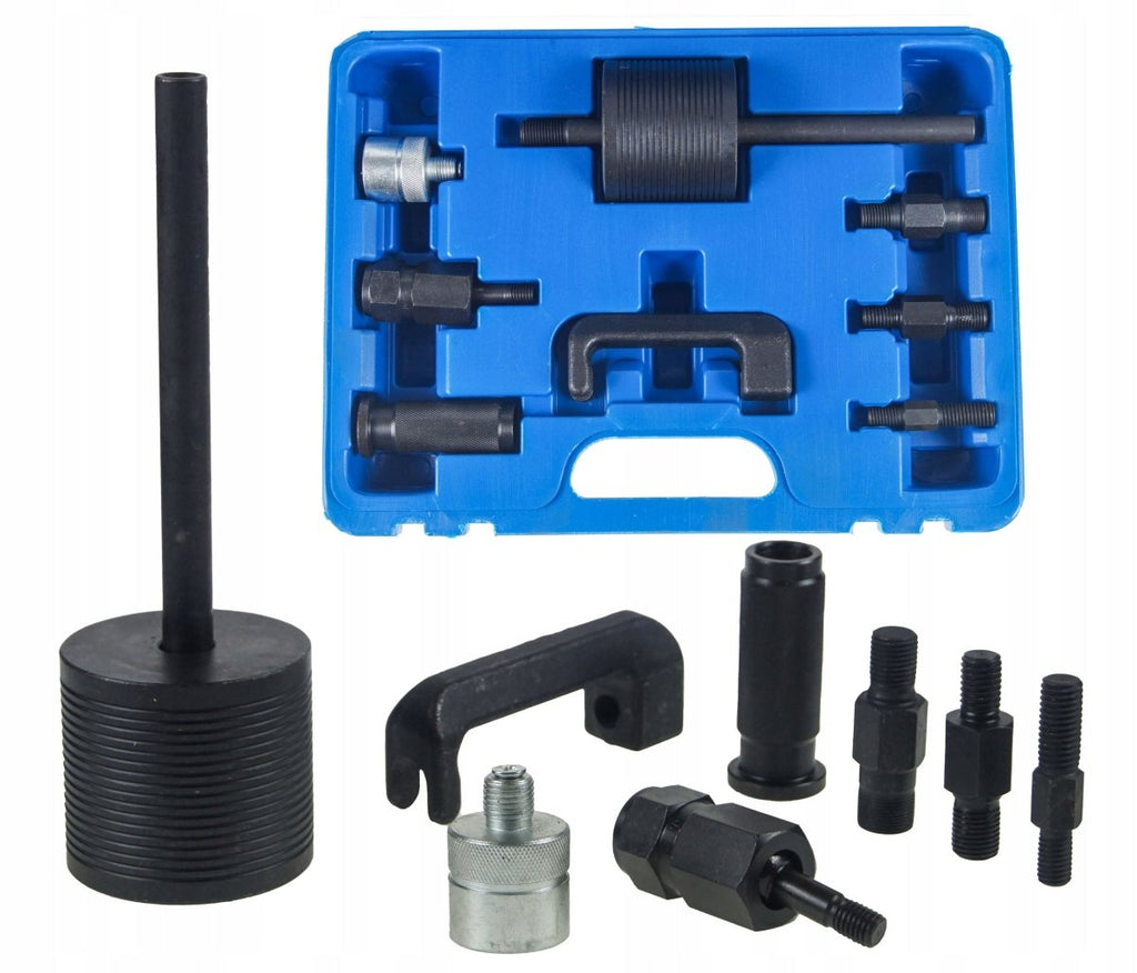 Pihusti eemaldustööriist diiselmootoritele eemaldatava käepideme ja adapteritega