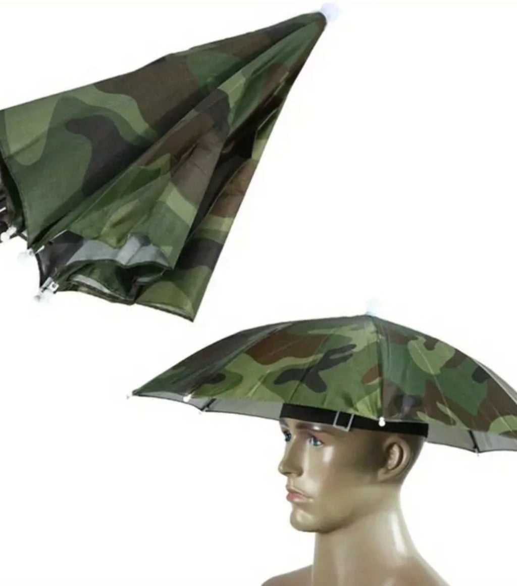 Innovatiivne peaga kinnitatav vihmavarju müts