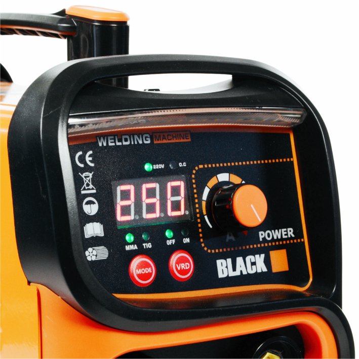 Inverter Keevitaja MMA/TIG - lift 250A BLACK - Ostuklikk