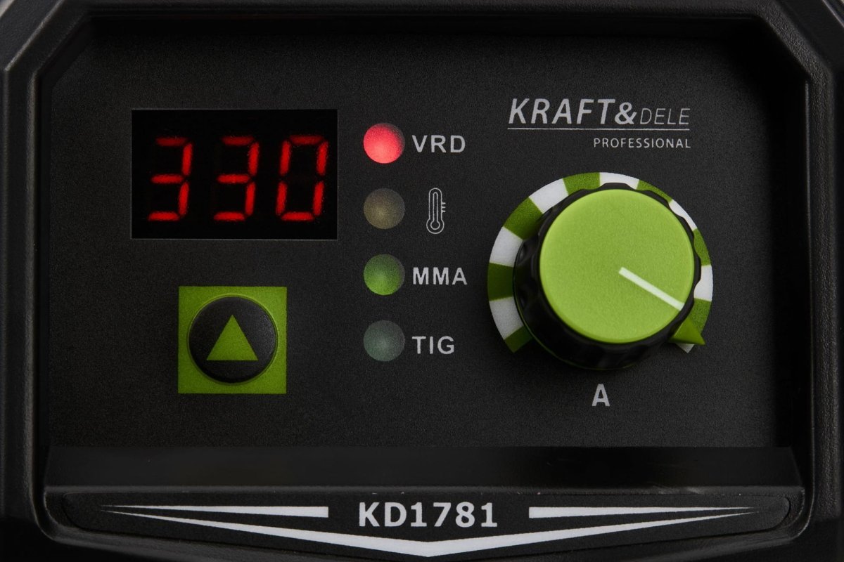 Kraft&Dele KD1781 MMA/TIG inverter-keevitusaparaat 330A
