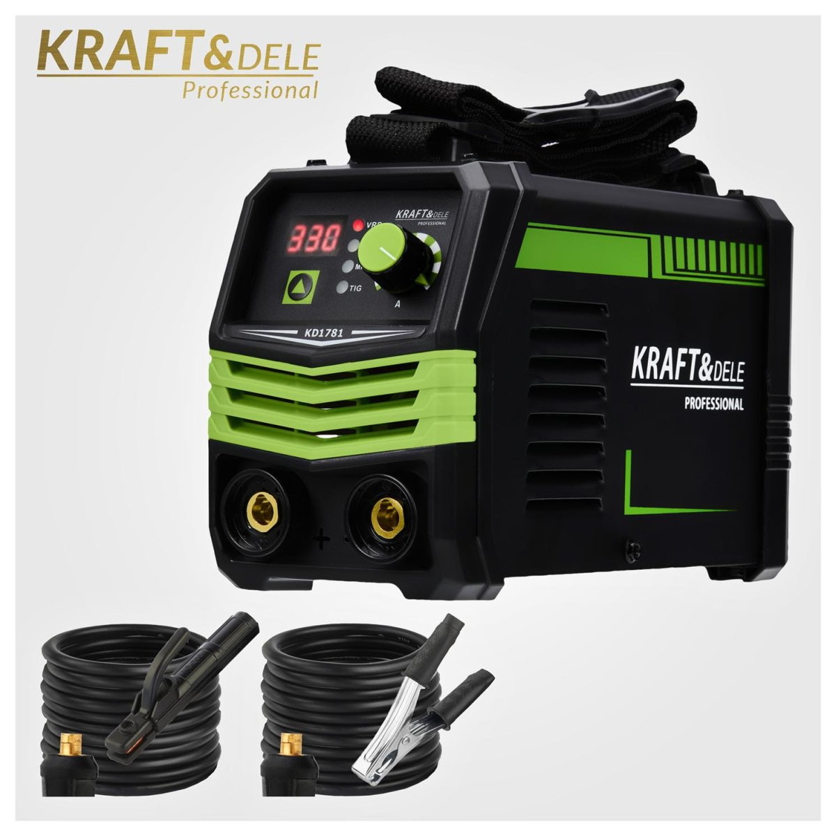 Kraft&Dele KD1781 MMA/TIG inverter-keevitusaparaat 330A