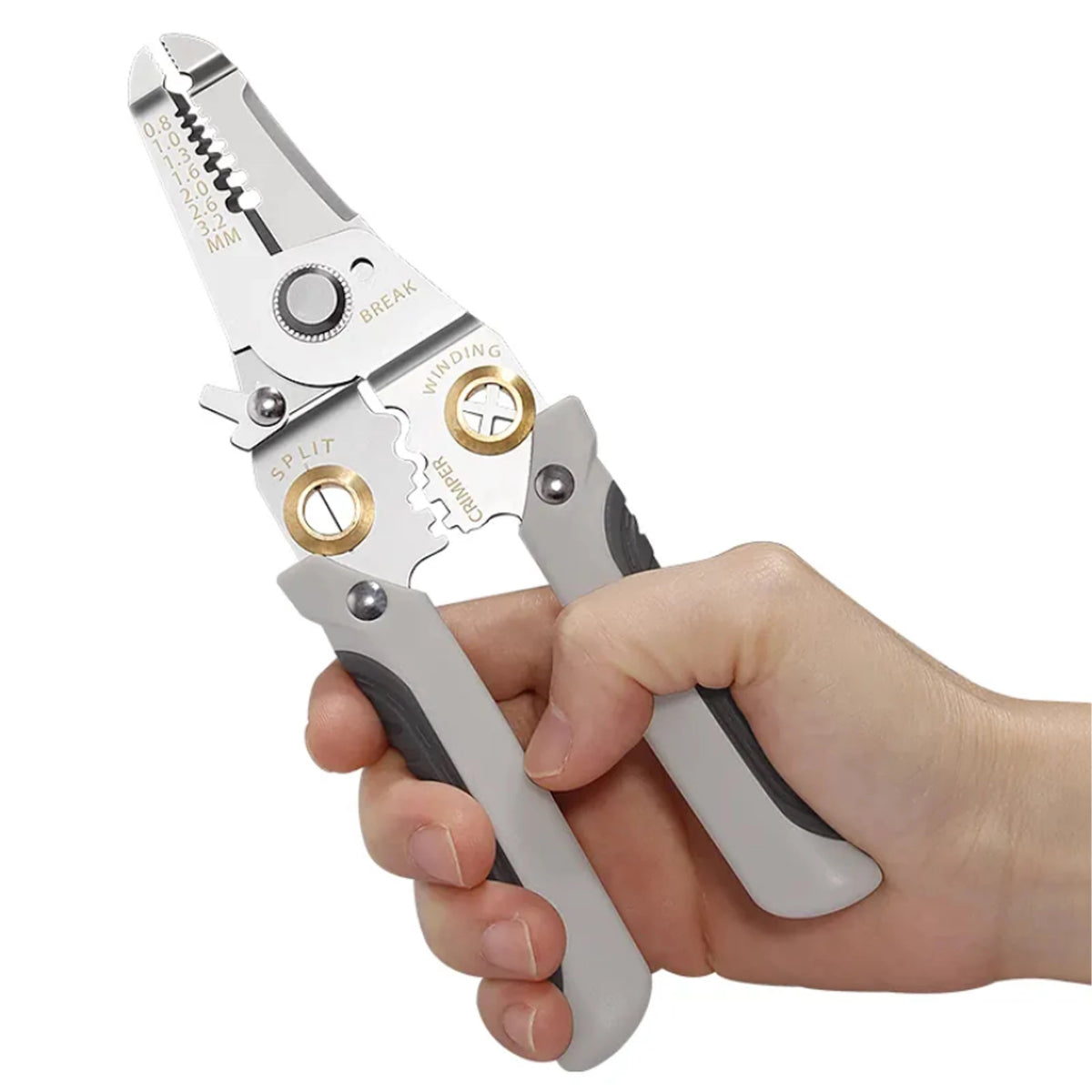 Isolatsiooni eemaldamise ja krimpimistangid 0,8–3,2 mm – 7 - in - 1 - Ostuklikk