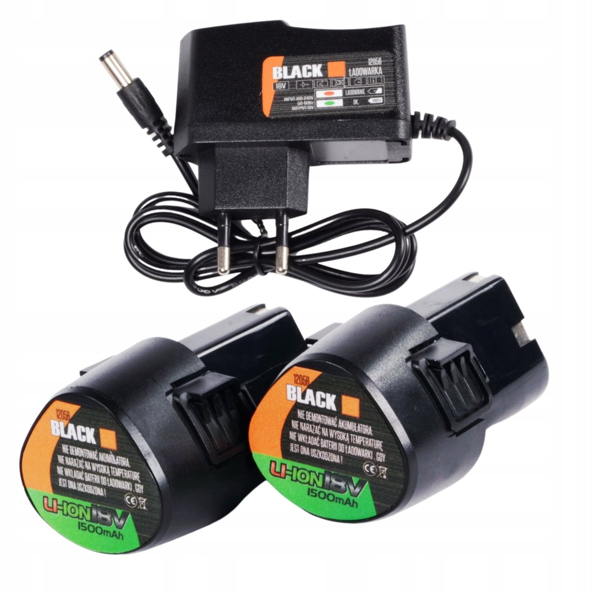 Juhtmeta Akutrell 18V, 2x 1500mAh Aku - Ostuklikk