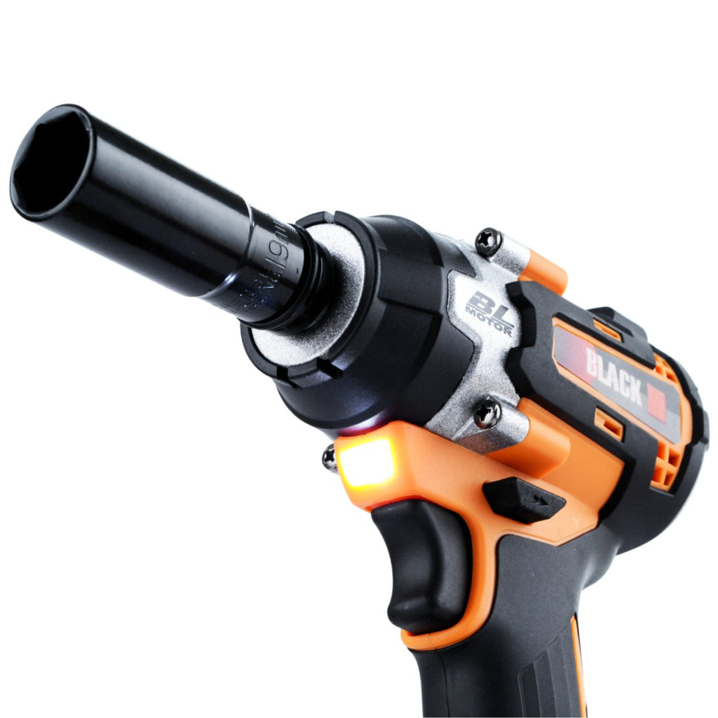 21V Cordless Impact Wrench with 500Nm Torque and 4Ah Battery