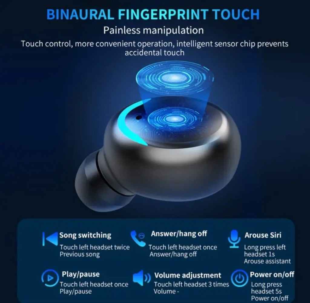 Juhtmevabad Bluetooth kõrvaklapid TWS BTH-F-5