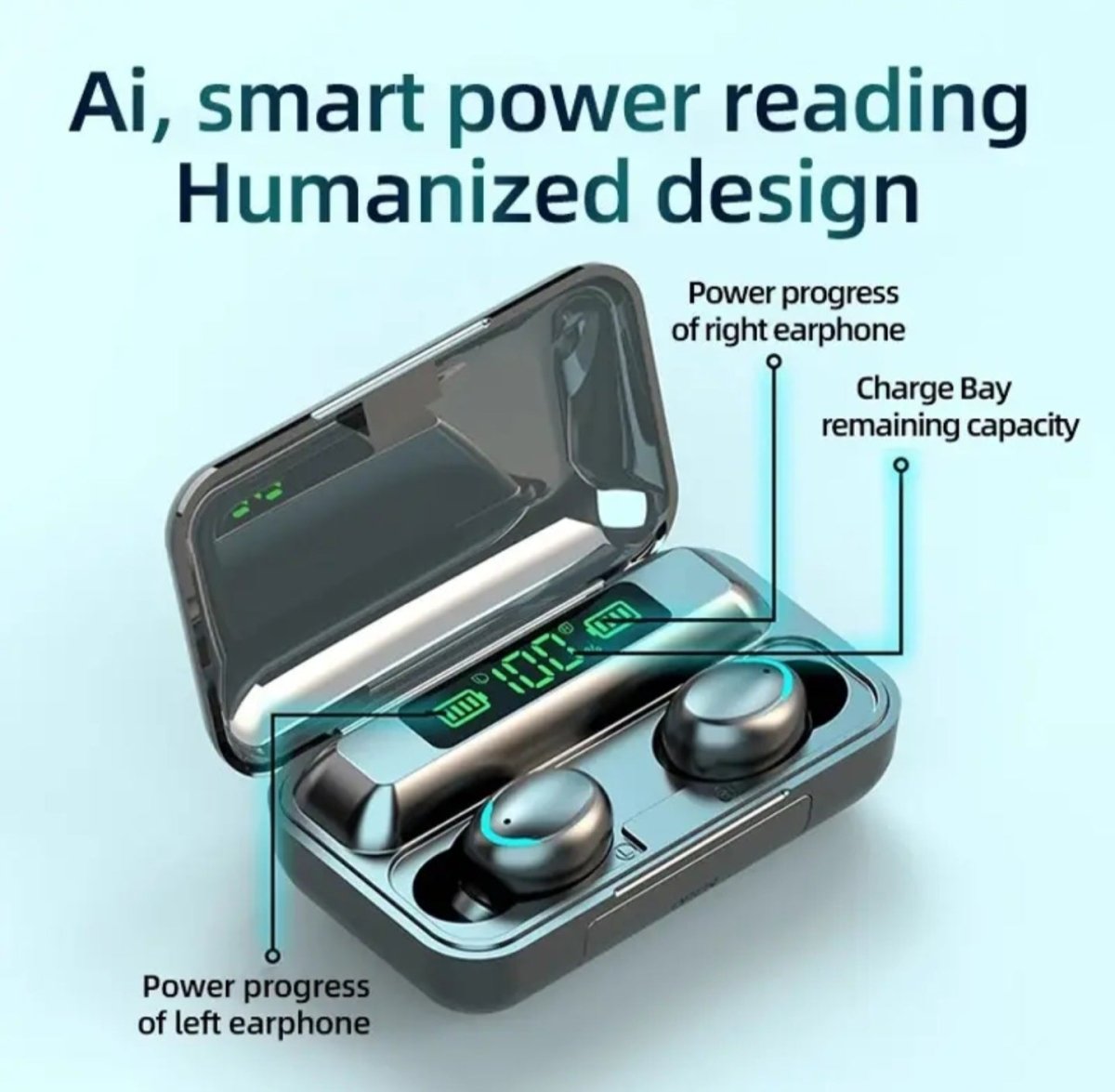 Juhtmevabad Bluetooth kõrvaklapid TWS BTH-F-5