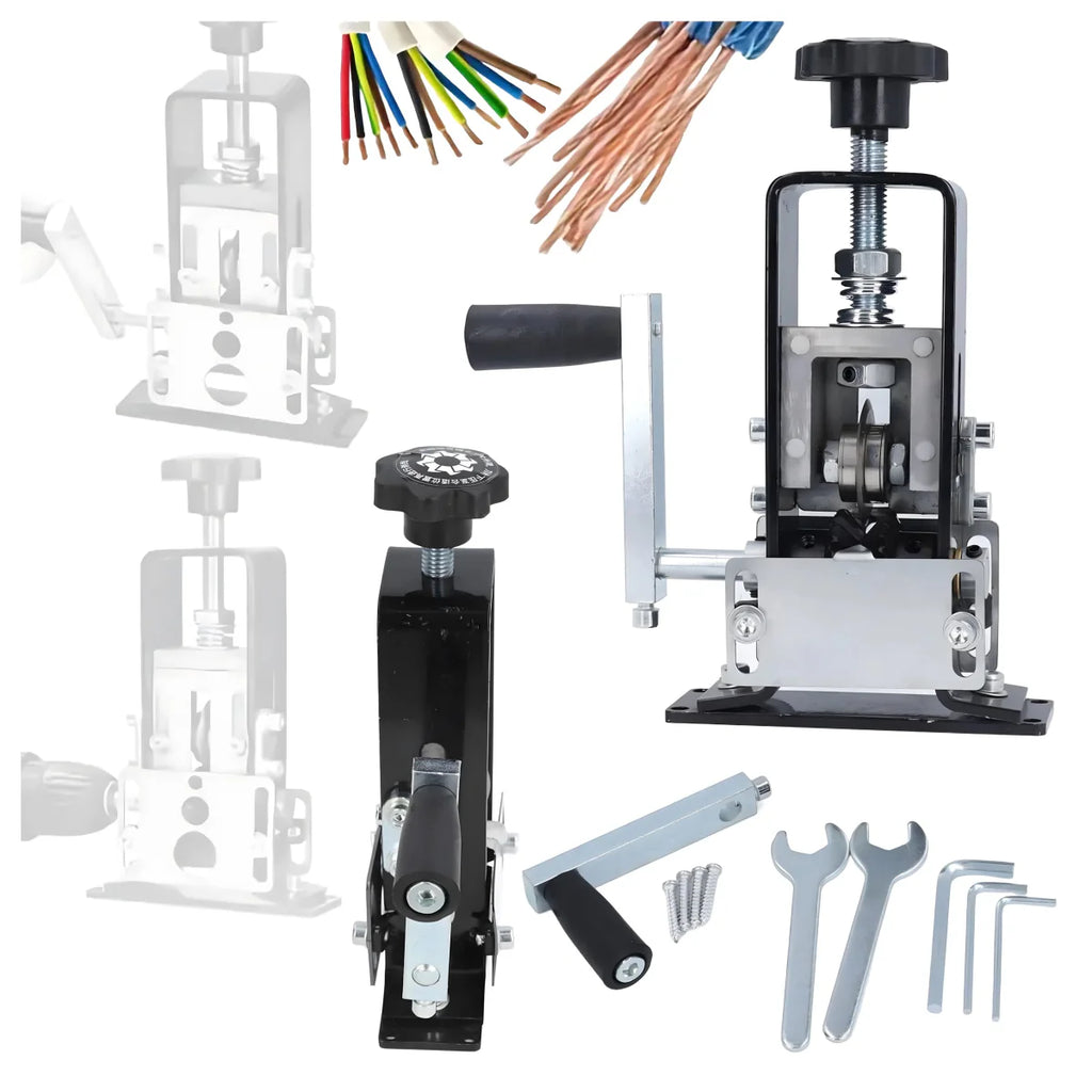 Metallist juhtmete eemaldaja 1–25 mm, 4 sisendavaga