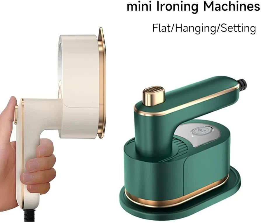 Portable Steam Iron 1000-1200W with 25-30s Fast Heat-up