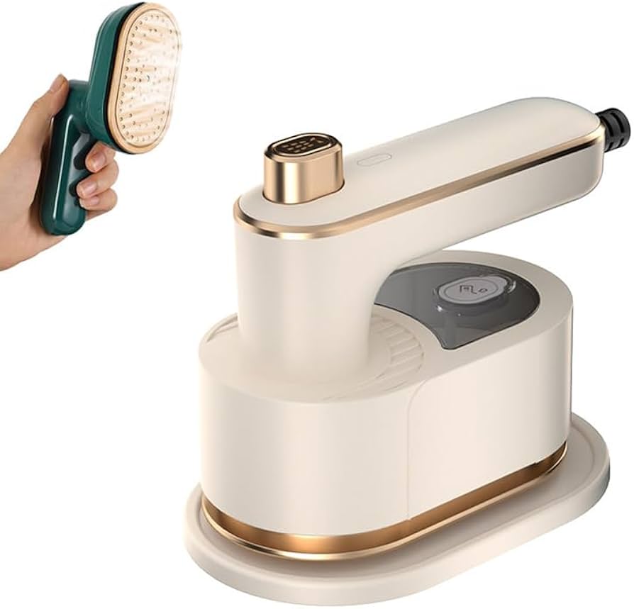 Portable Steam Iron 1000-1200W with 25-30s Fast Heat-up