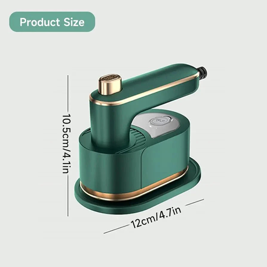 Portable Steam Iron 1000-1200W with 25-30s Fast Heat-up